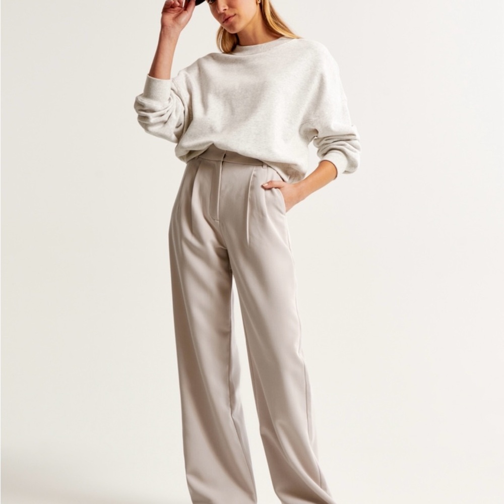 Abercrombie & Fitch Sloane Wide Leg Trousers